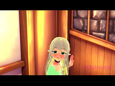 ❤️ (Trap) Elvish mjakazi hukusaidia kunawa uso wako. Ponografia kali ﹏